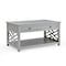Alaterre Furniture 36 X 22 X 18, Pine with Composite Wood Top, Gray ANCT1340 - alternate 1
